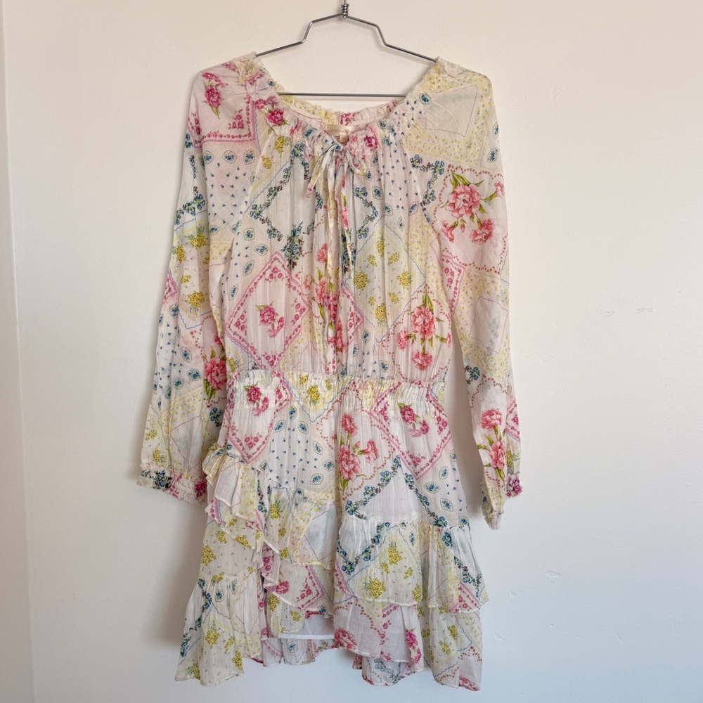 Loveshack fancy audette dress xs